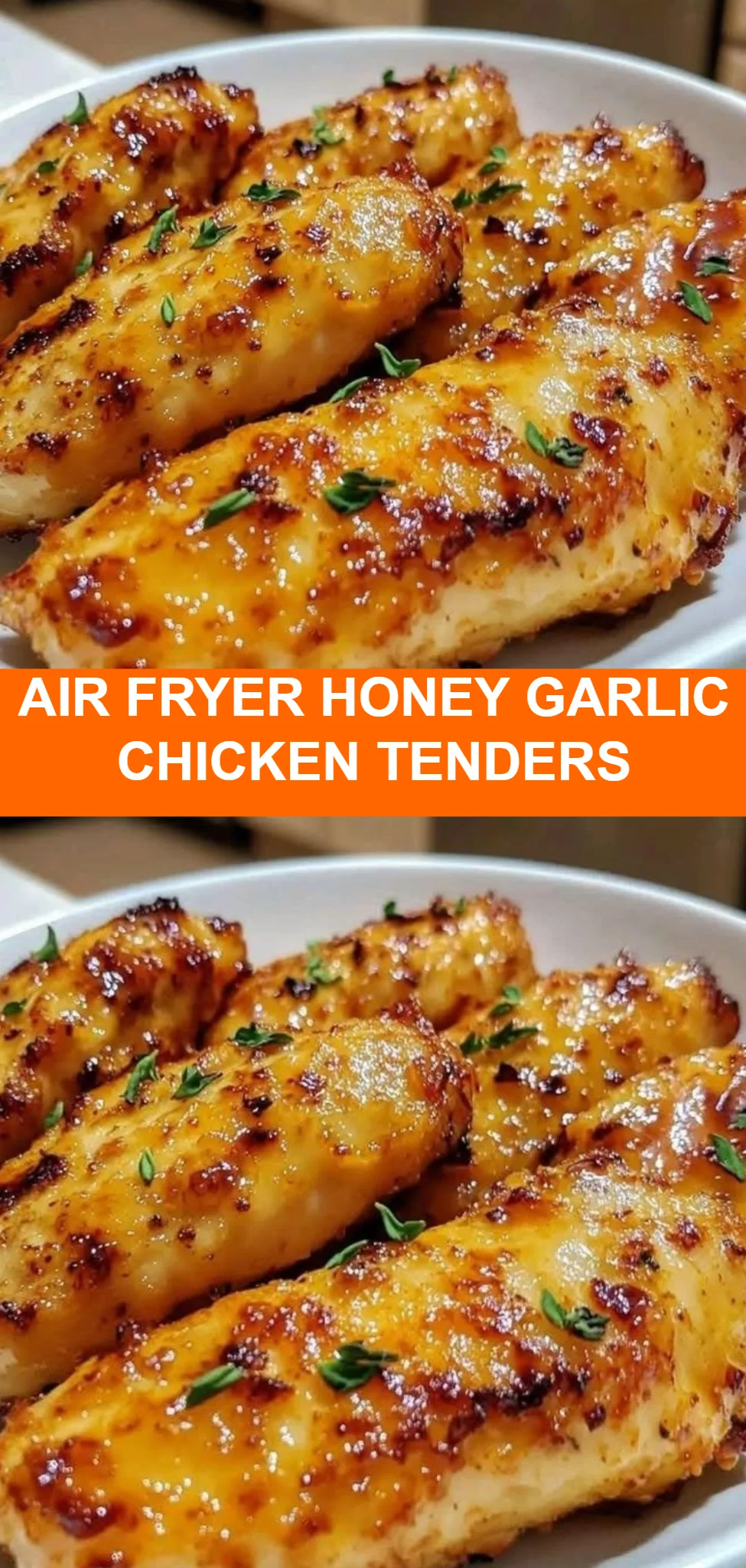 Air Fryer Honey Garlic Chicken Tenders