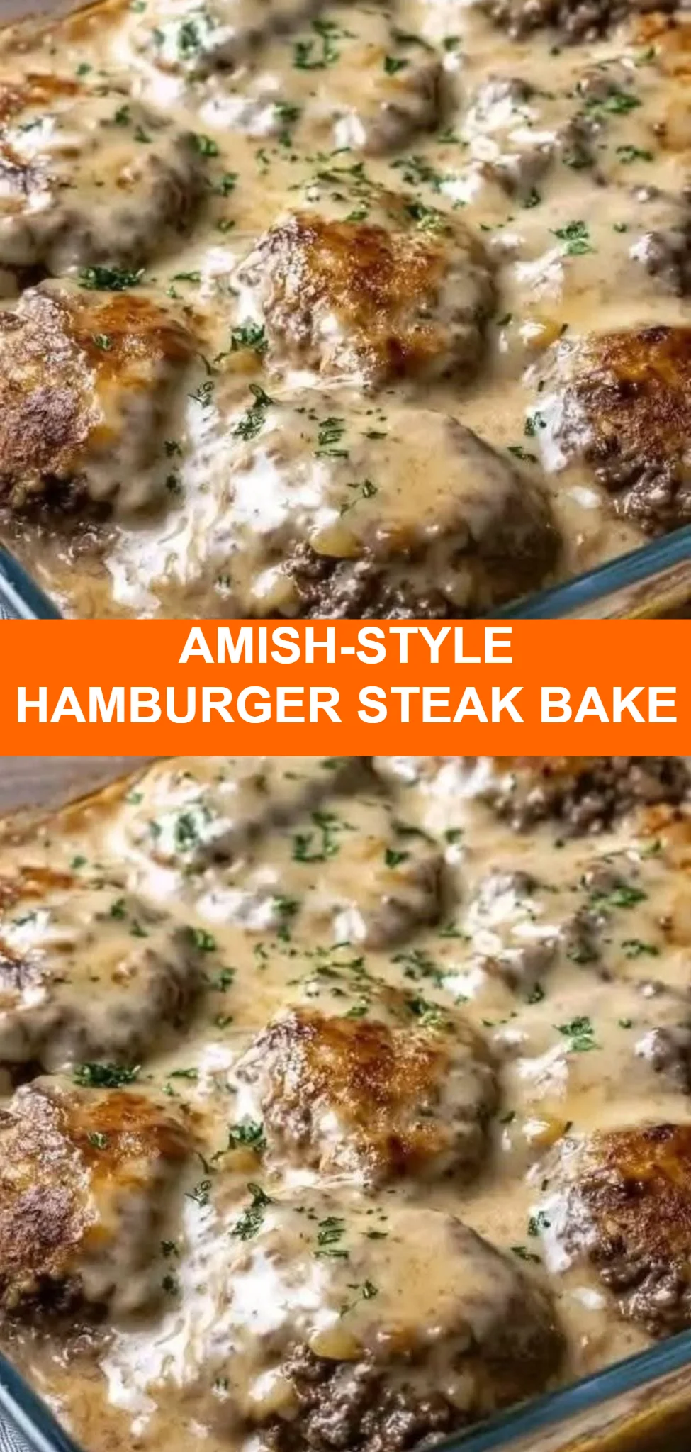 Amish-Style Hamburger Steak Bake