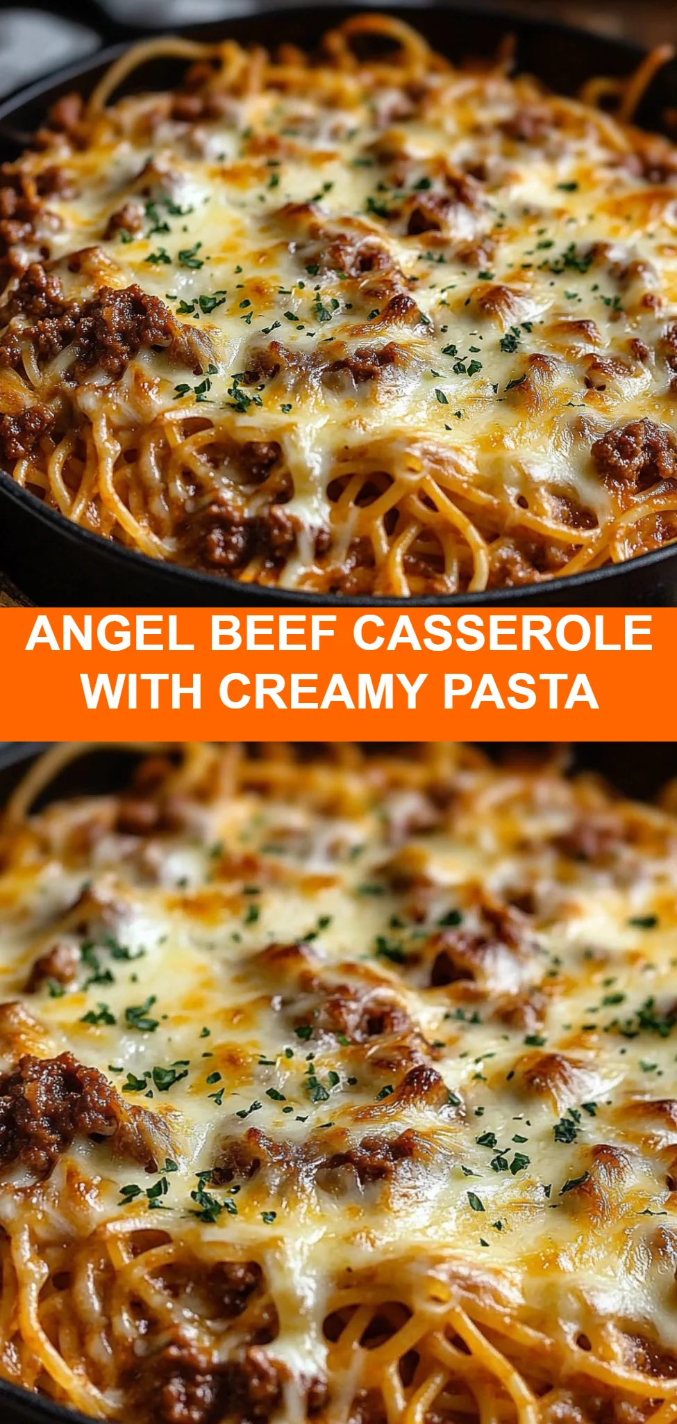 Angel Beef Casserole with Creamy Pasta