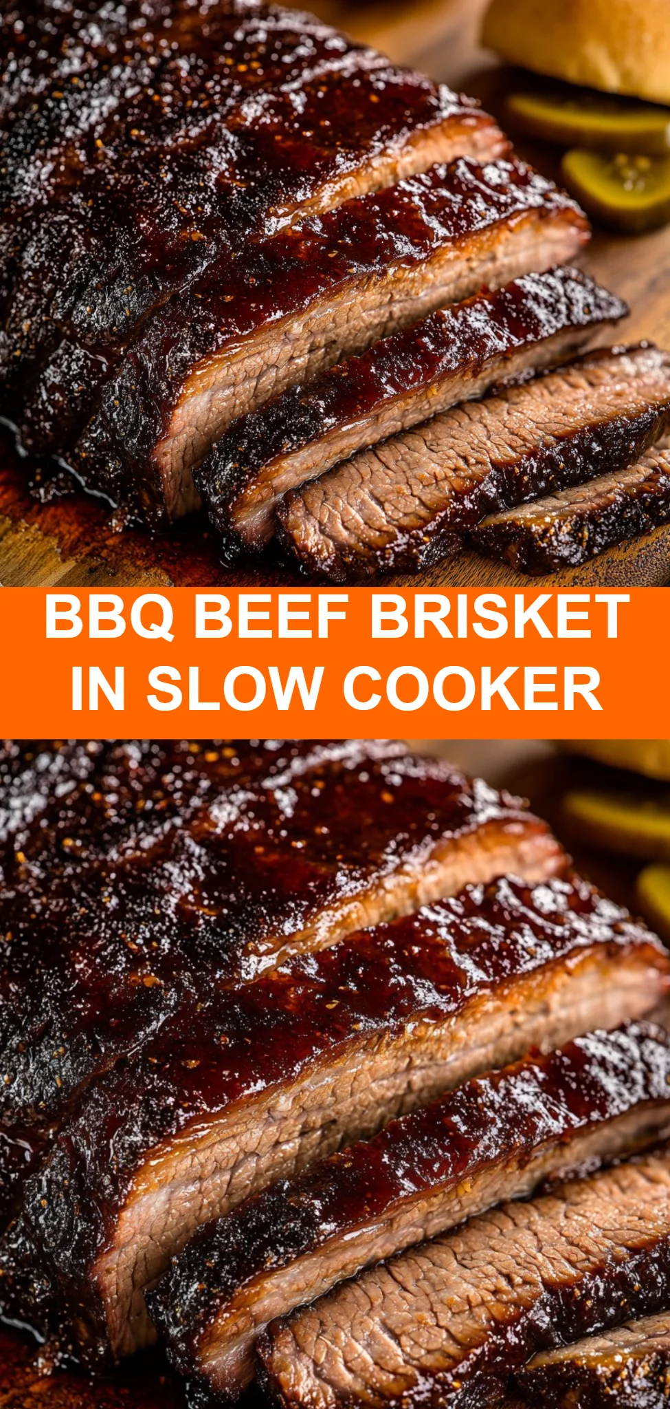 BBQ Beef Brisket in Slow Cooker