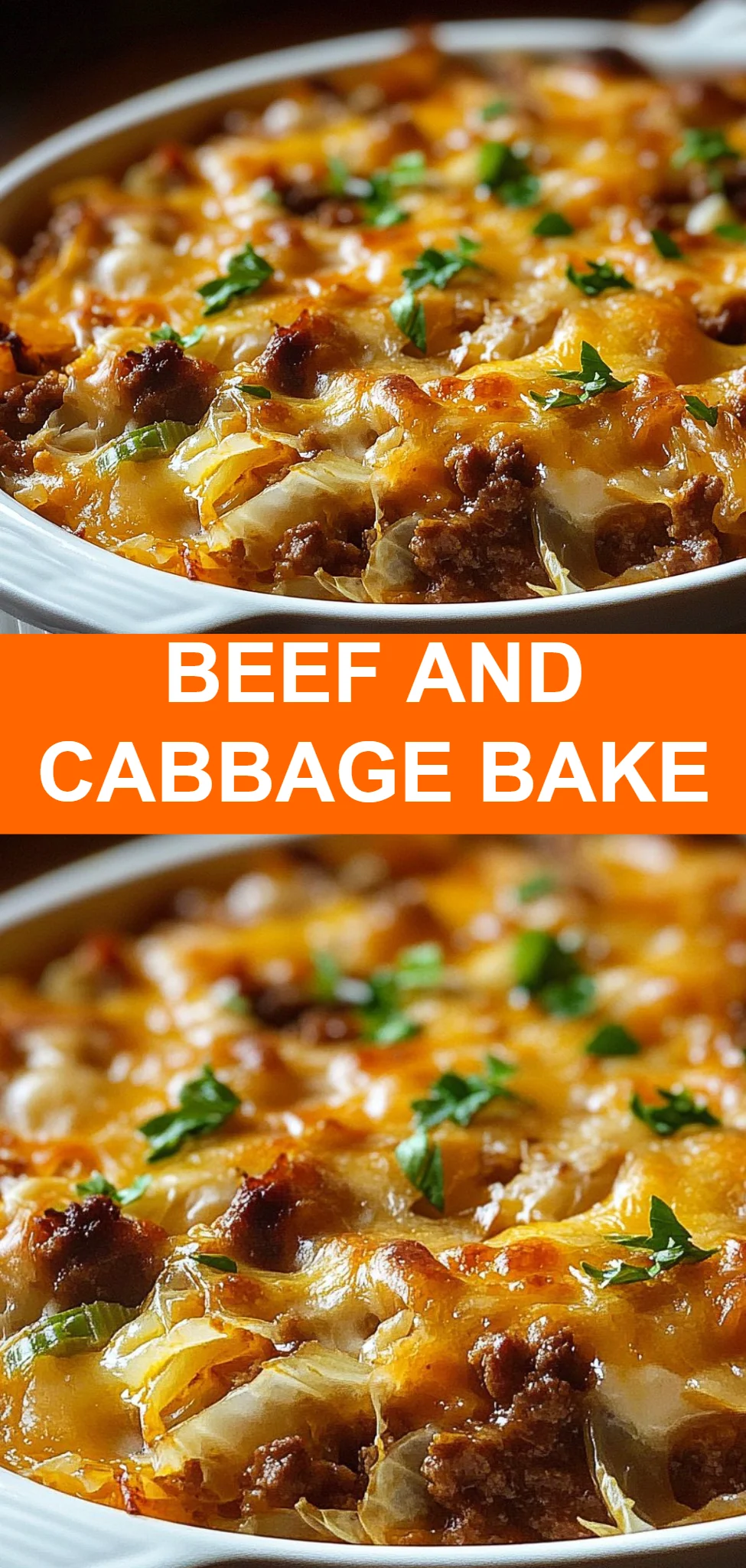 Beef and Cabbage Bake