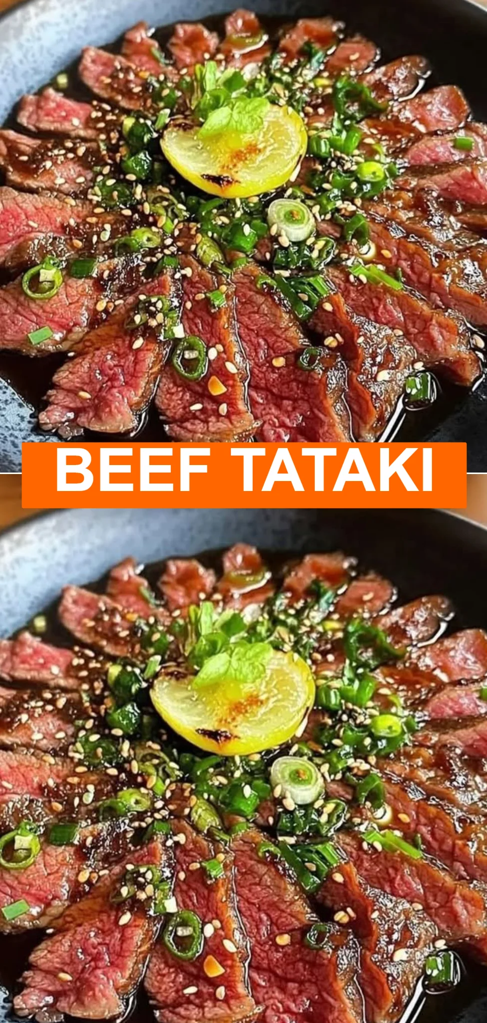 Beef Tataki