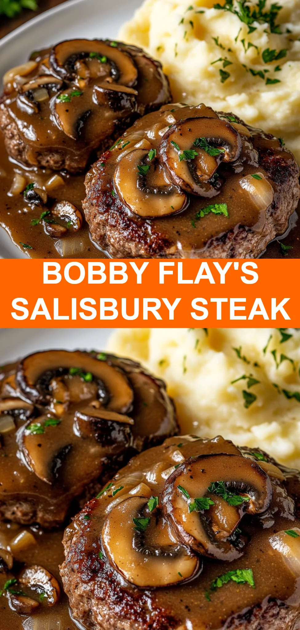 Bobby Flay's Salisbury Steak