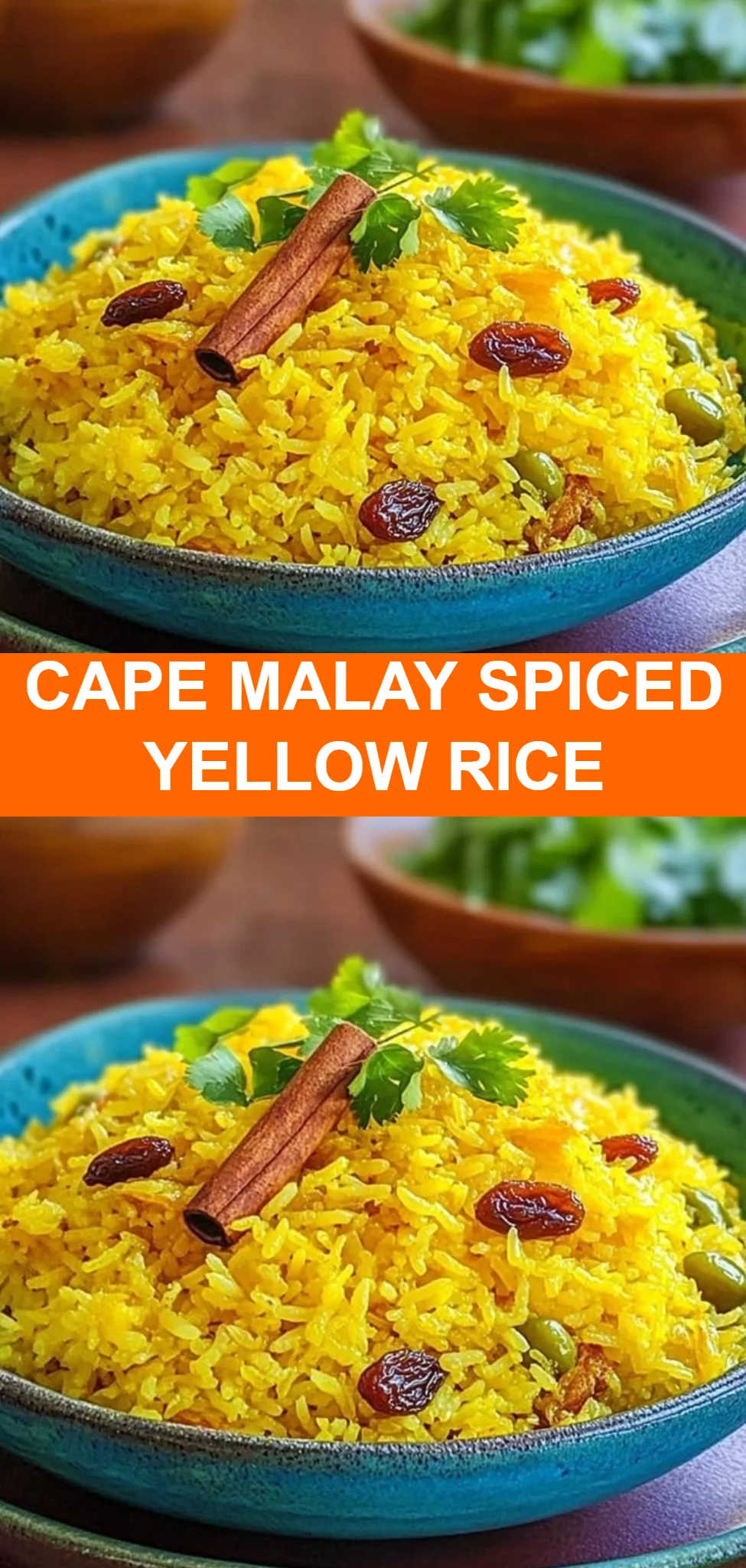 Cape Malay Spiced Yellow Rice