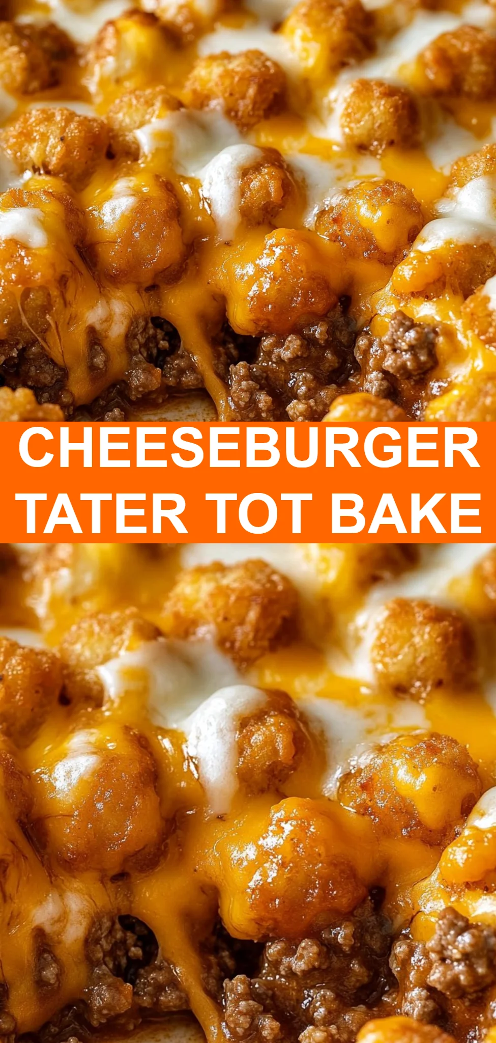 Cheeseburger Tater Tot Bake