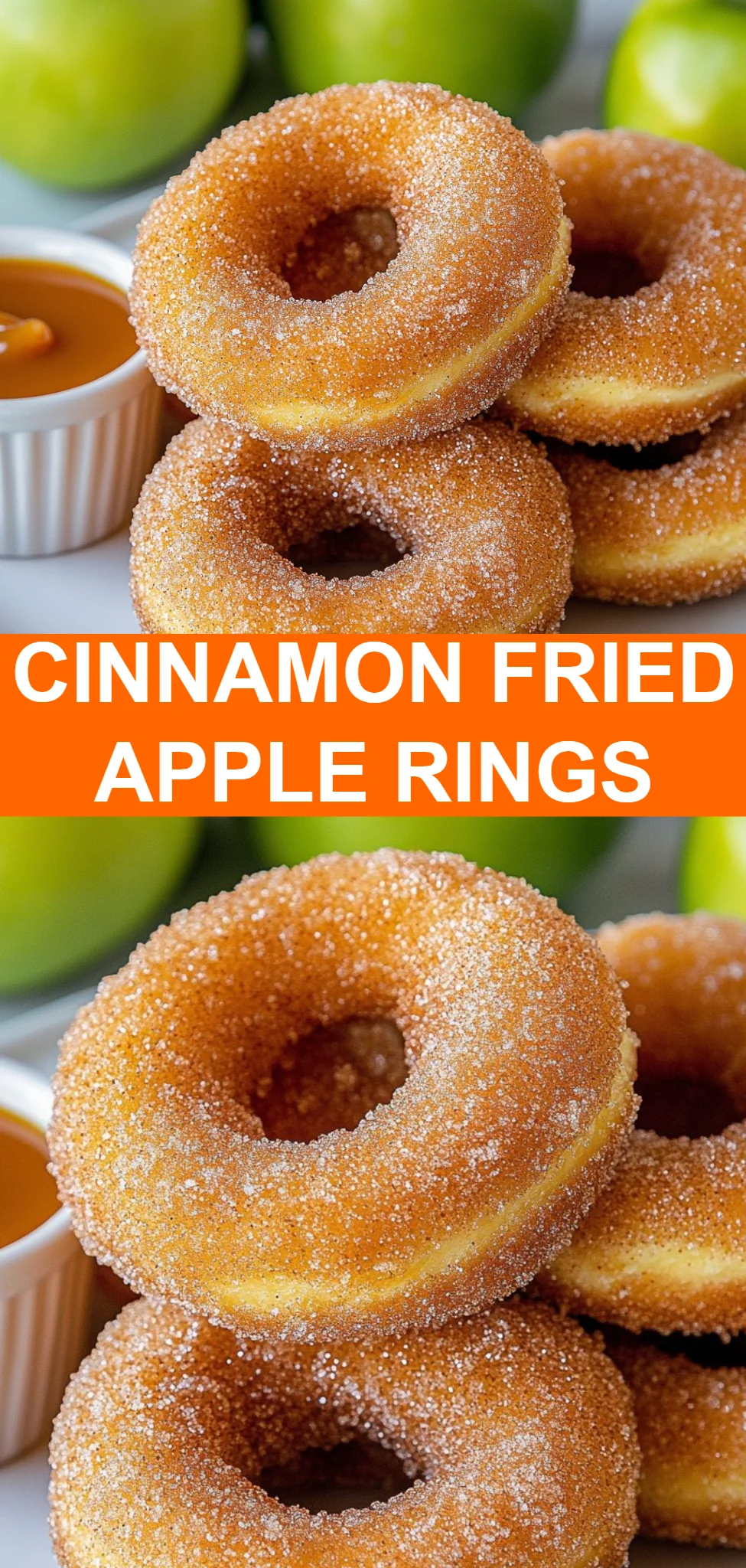 Cinnamon Fried Apple Rings