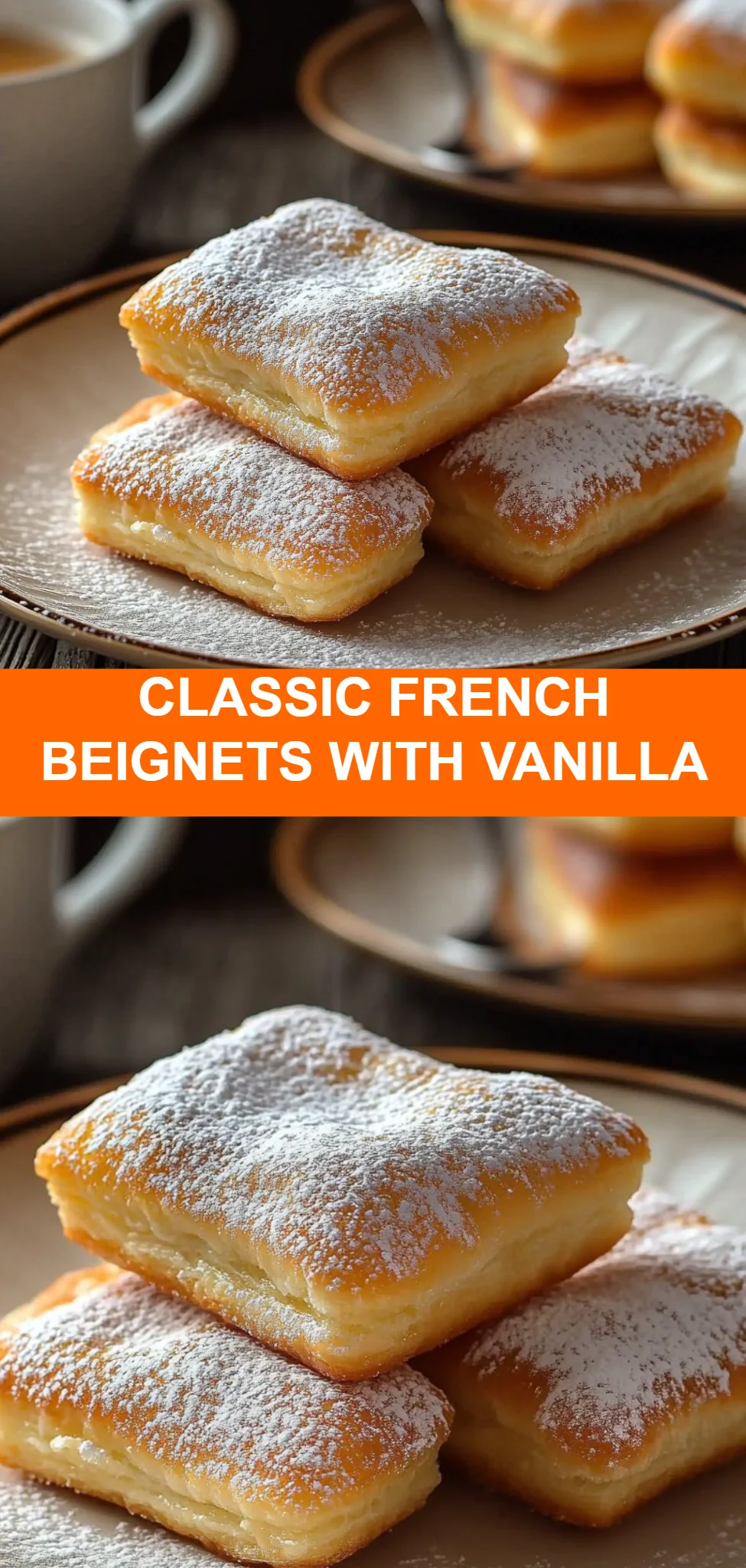 Classic French Beignets with Vanilla