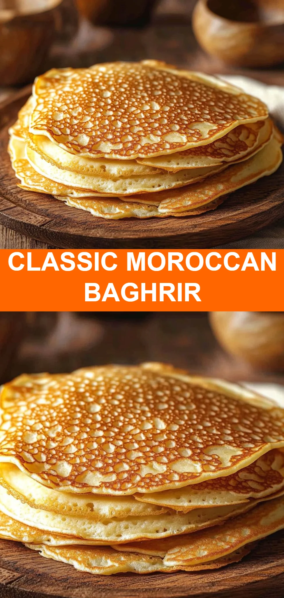 Classic Moroccan Baghrir