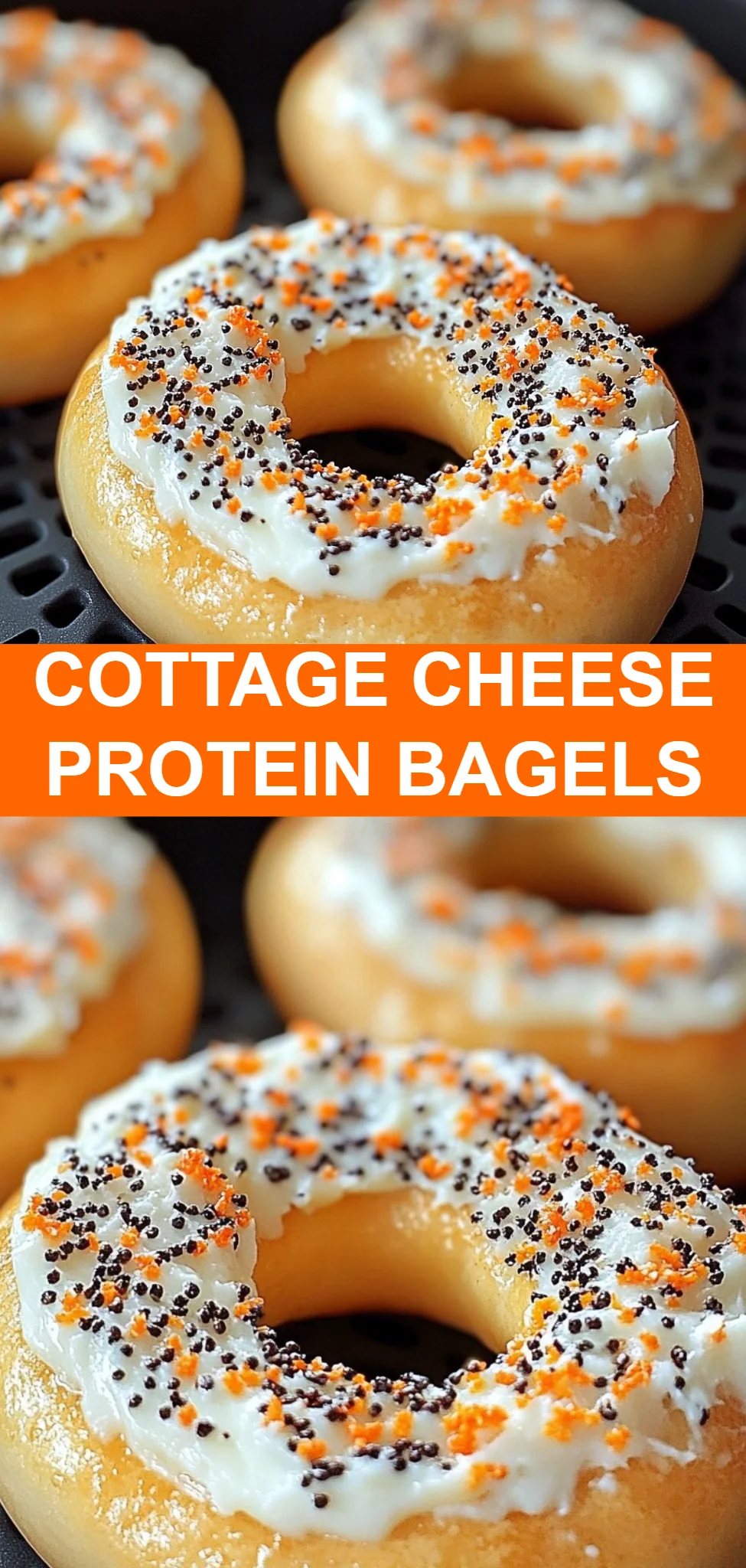 Cottage Cheese Protein Bagels