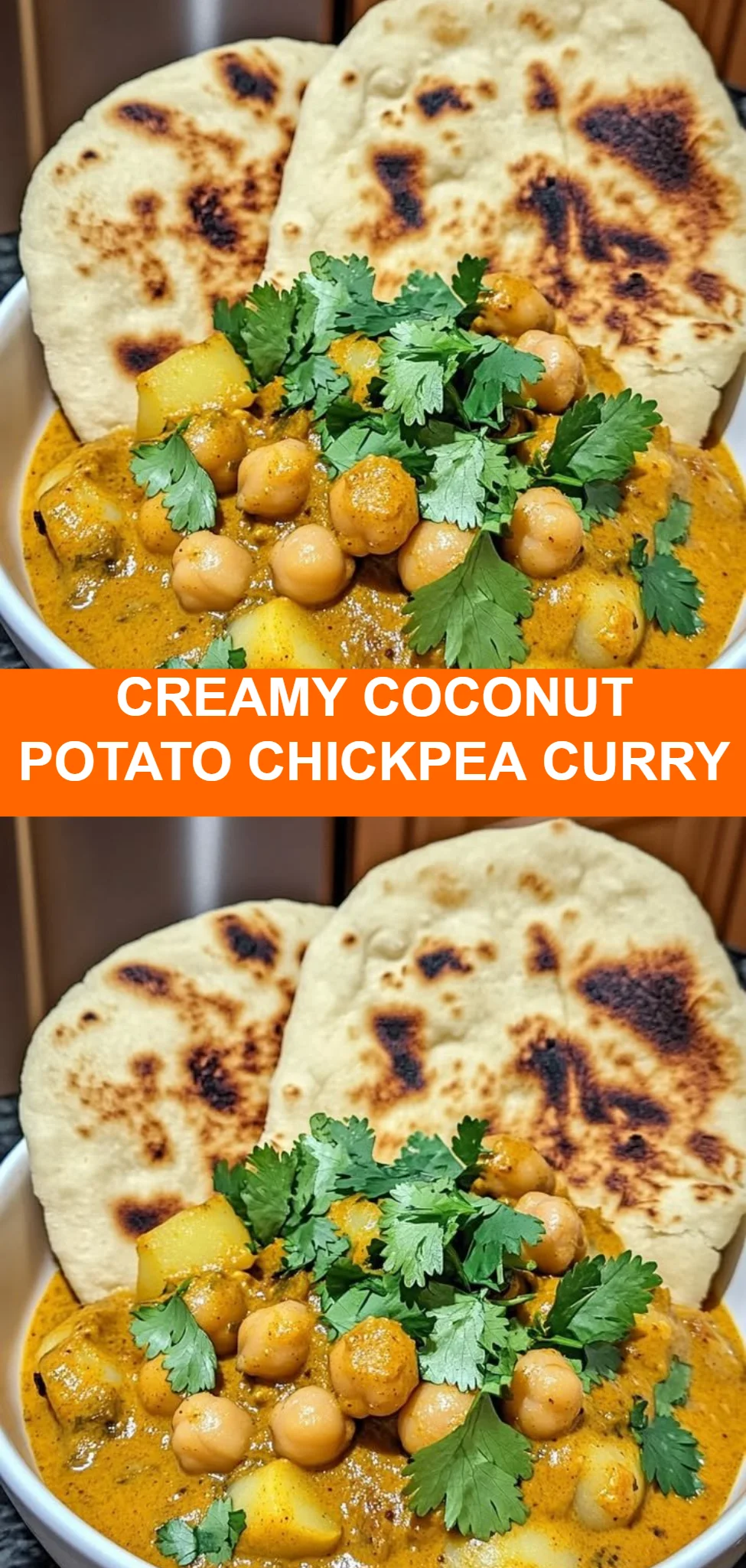Creamy Coconut Potato Chickpea Curry
