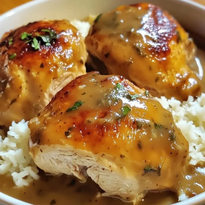 Creamy garlic angel chicken recipe with rich sauce and tender chicken.