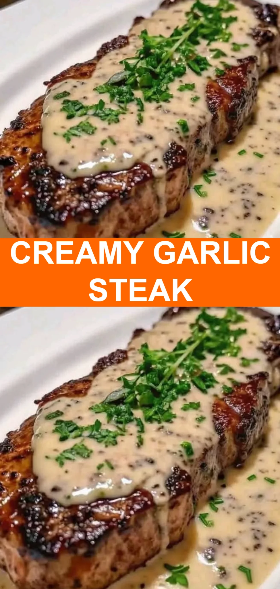 Creamy Garlic Steak