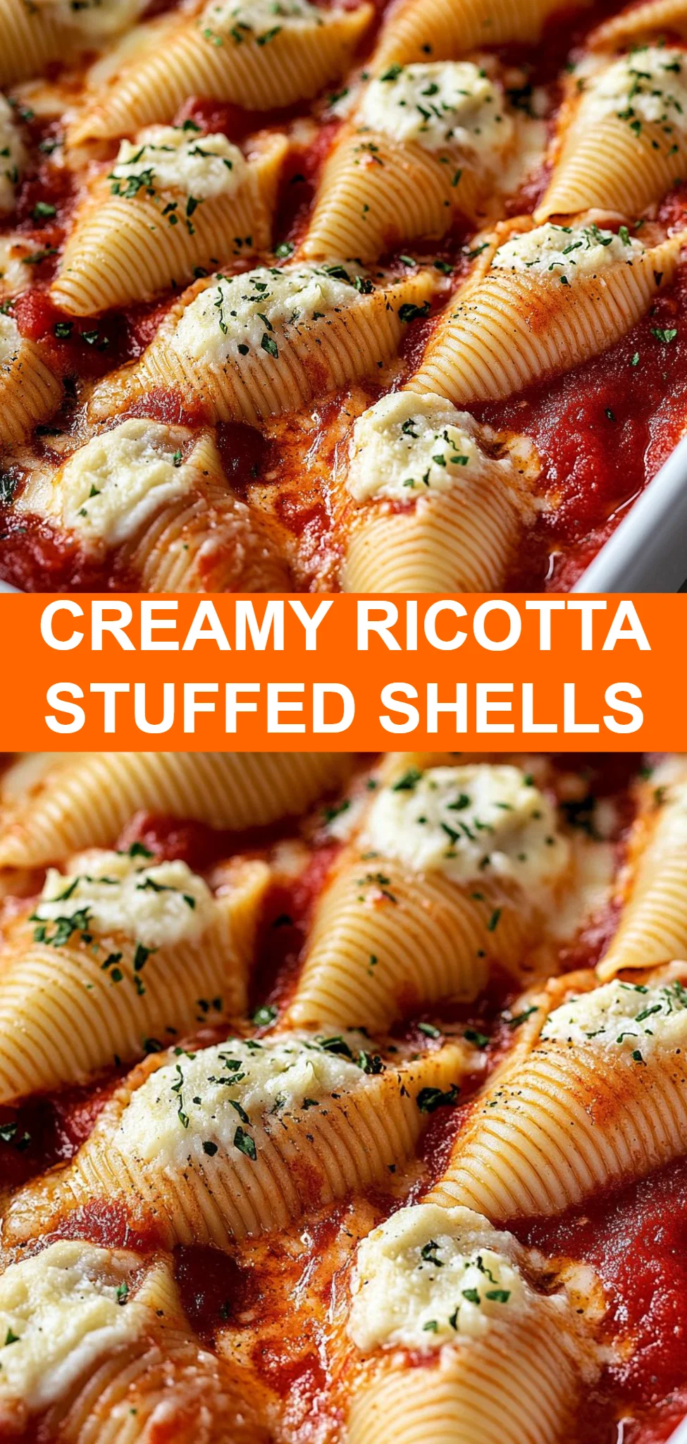 Creamy Ricotta Stuffed Shells