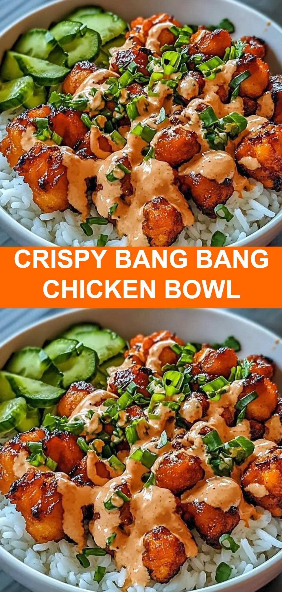 Crispy Bang Bang Chicken Bowl