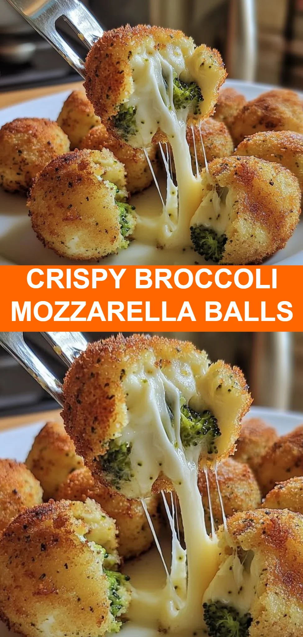 Crispy Broccoli Mozzarella Balls