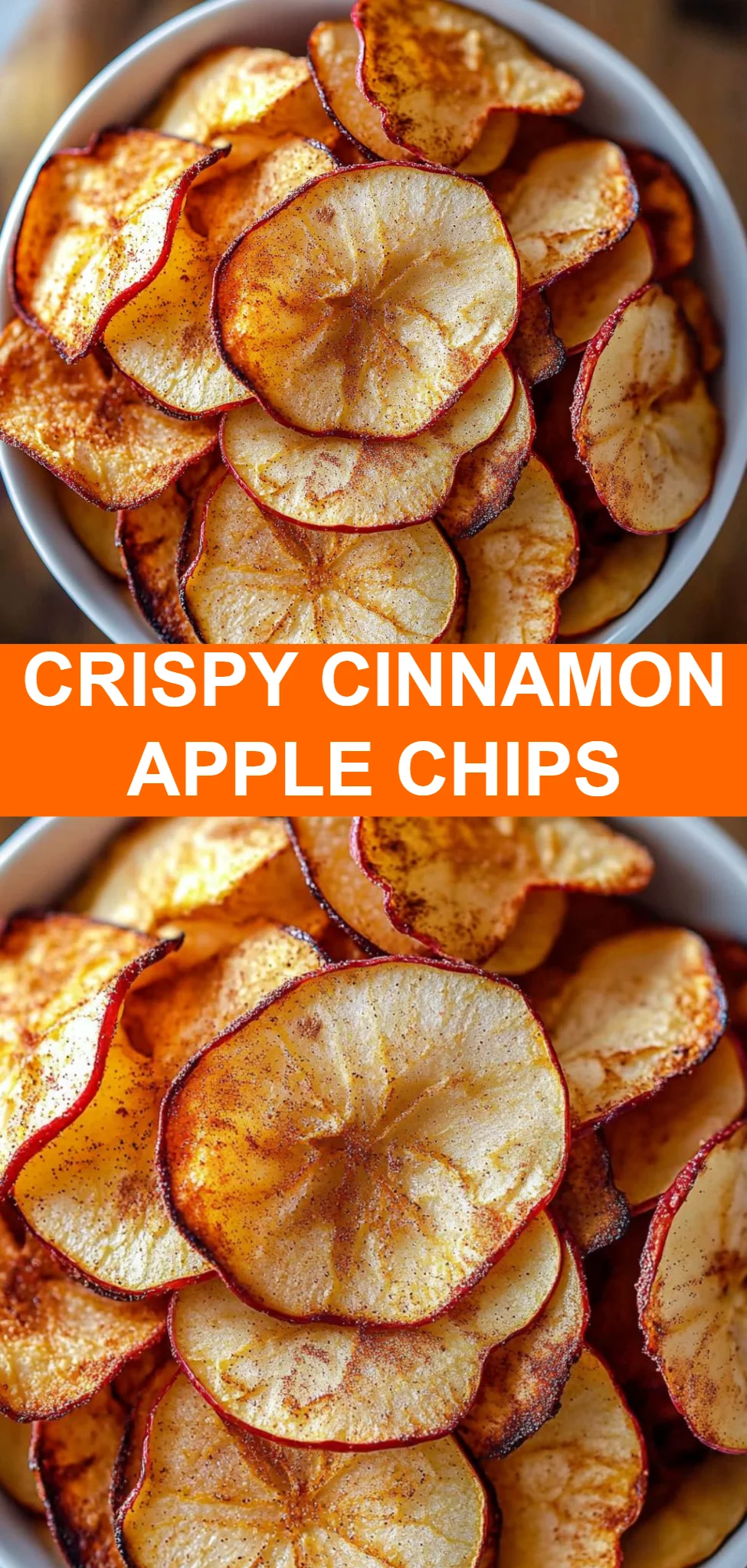 Crispy Cinnamon Apple Chips