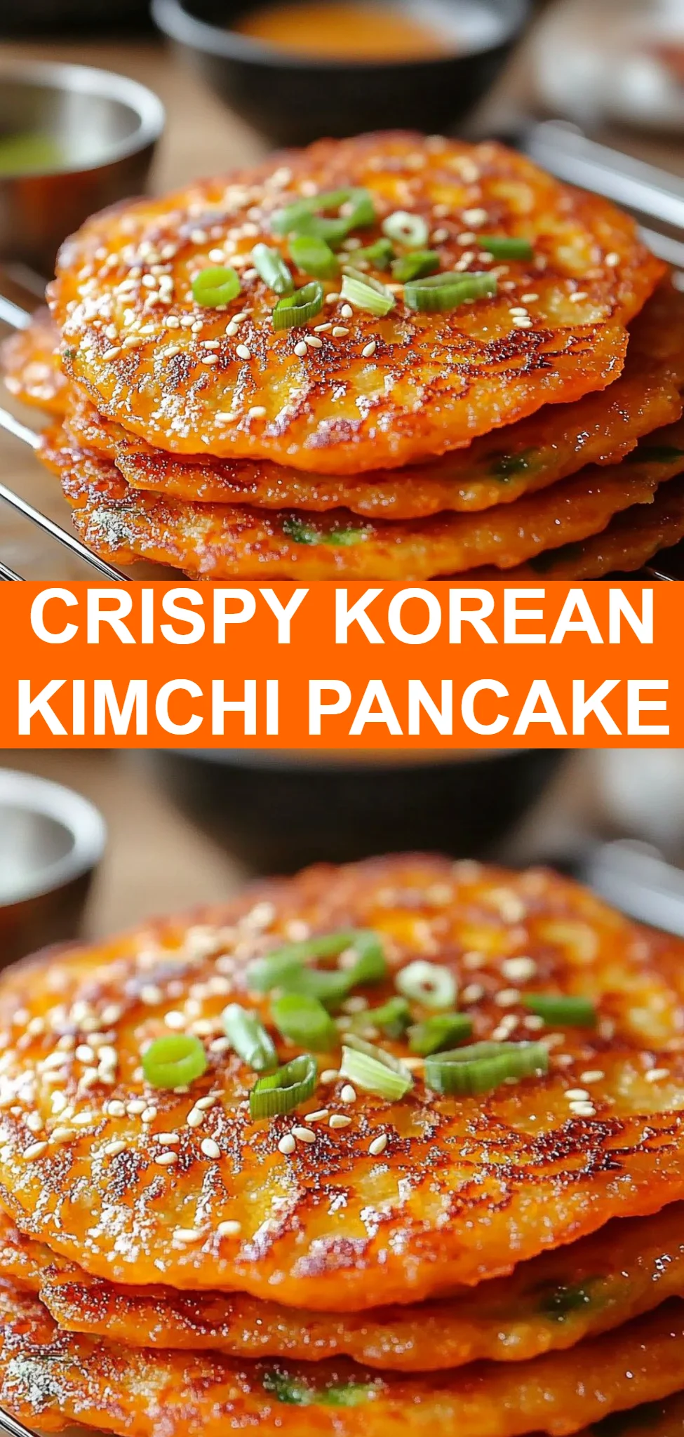 Crispy Korean Kimchi Pancake