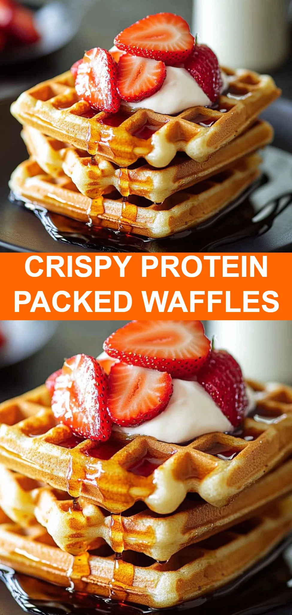 Crispy Protein Packed Waffles