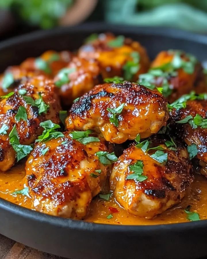 Delicious Diablo Spicy Sweet Chicken with a perfect balance of spice and sweetness