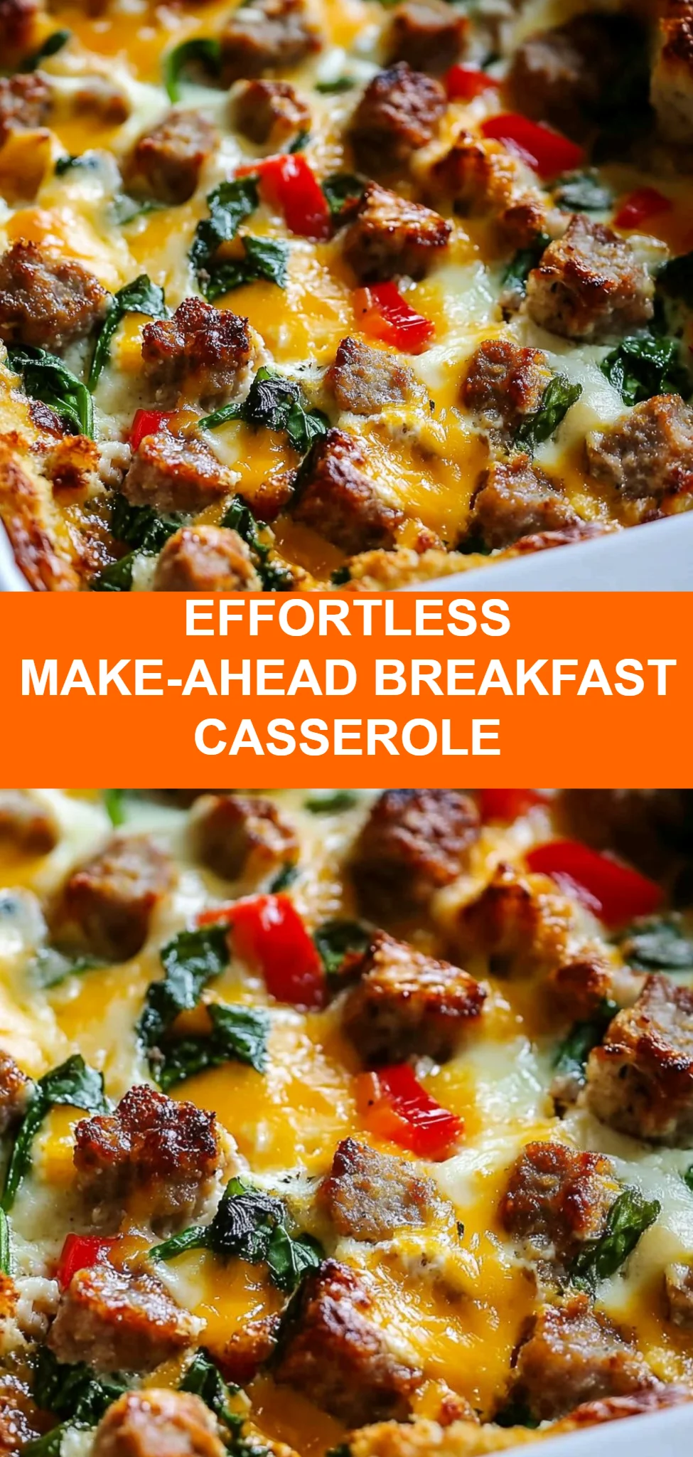 Effortless Make-Ahead Breakfast Casserole