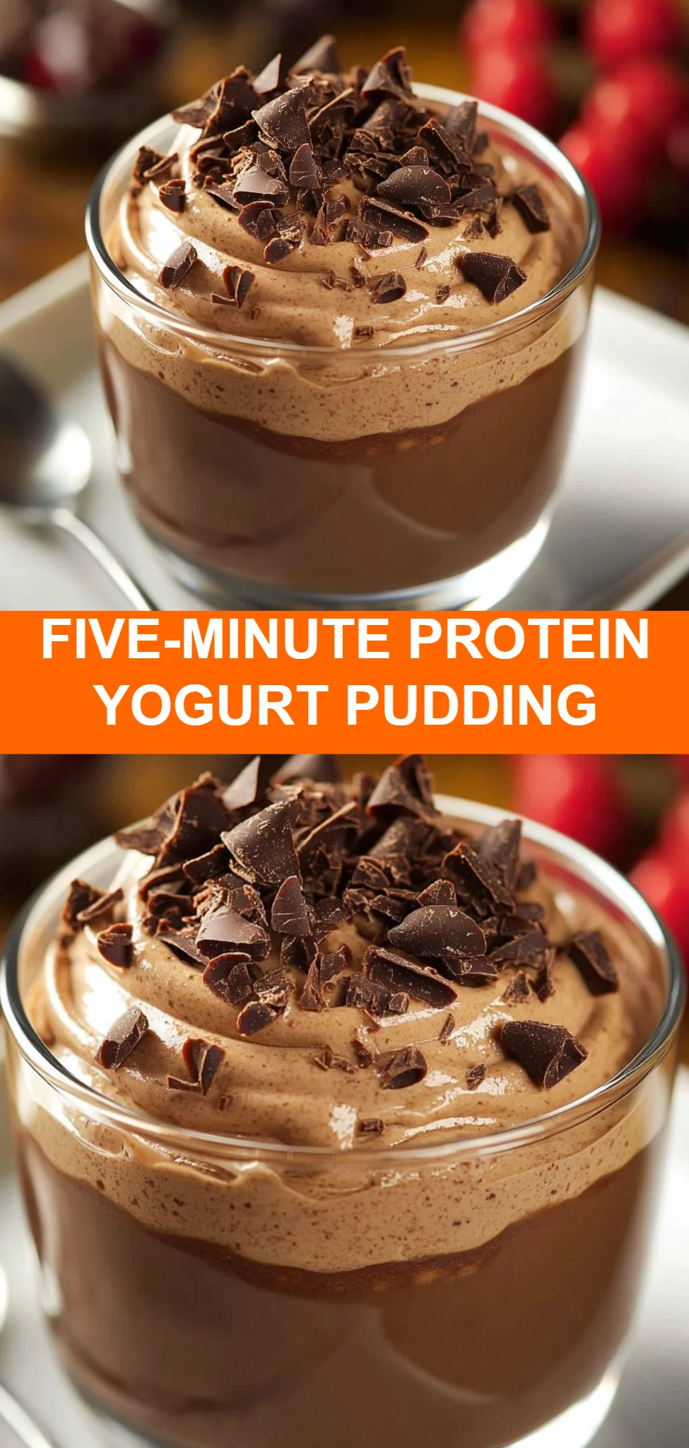 Five-Minute Protein Yogurt Pudding