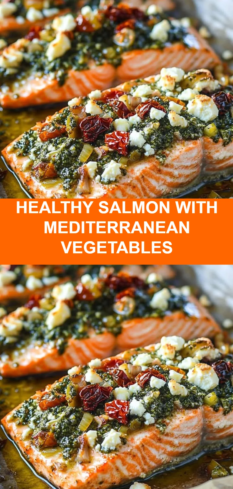Healthy Salmon with Mediterranean Vegetables