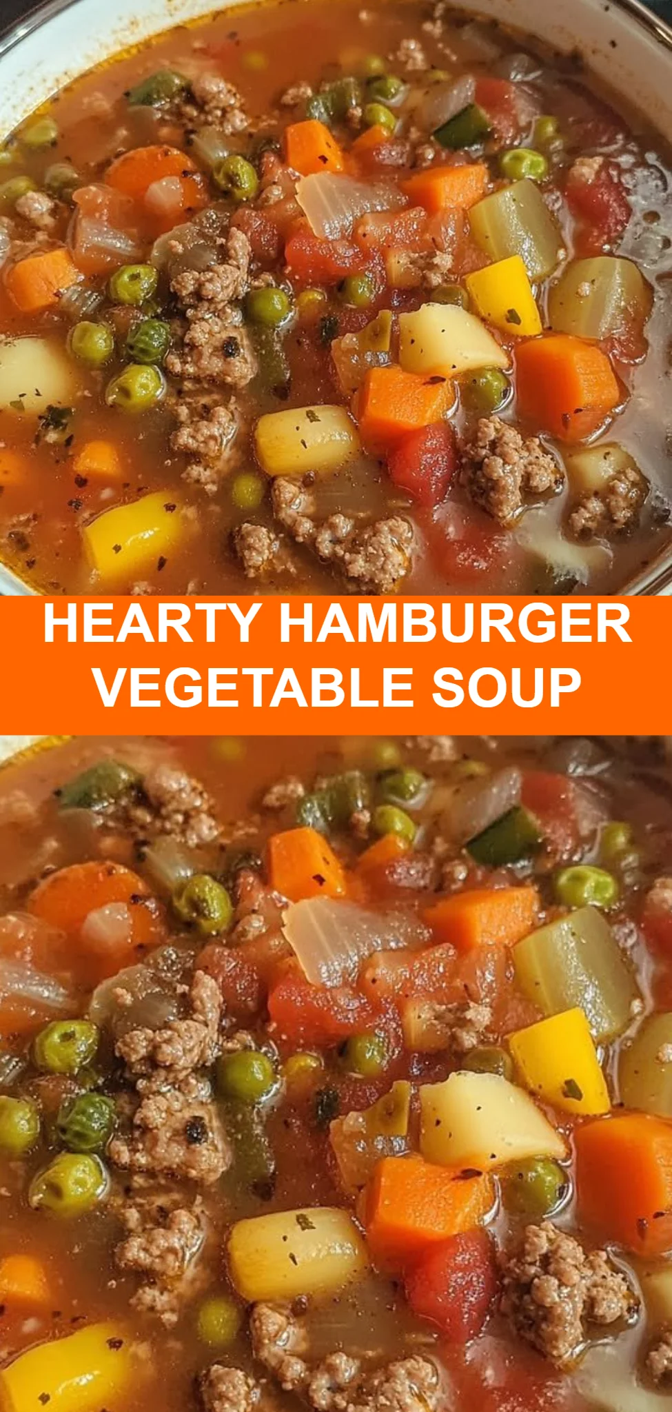Hearty Hamburger Vegetable Soup