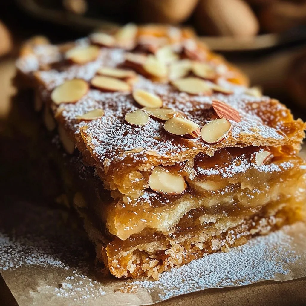 Huge Gingerbread Almond Croissant with festive spices and almond filling