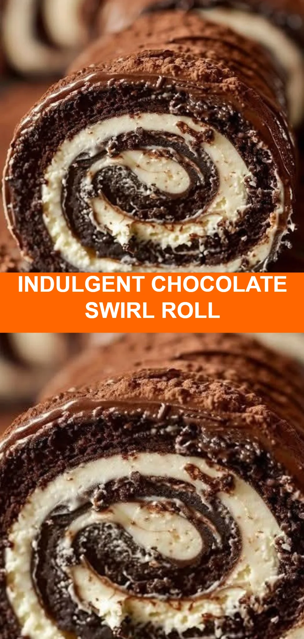 Indulgent Chocolate Swirl Roll