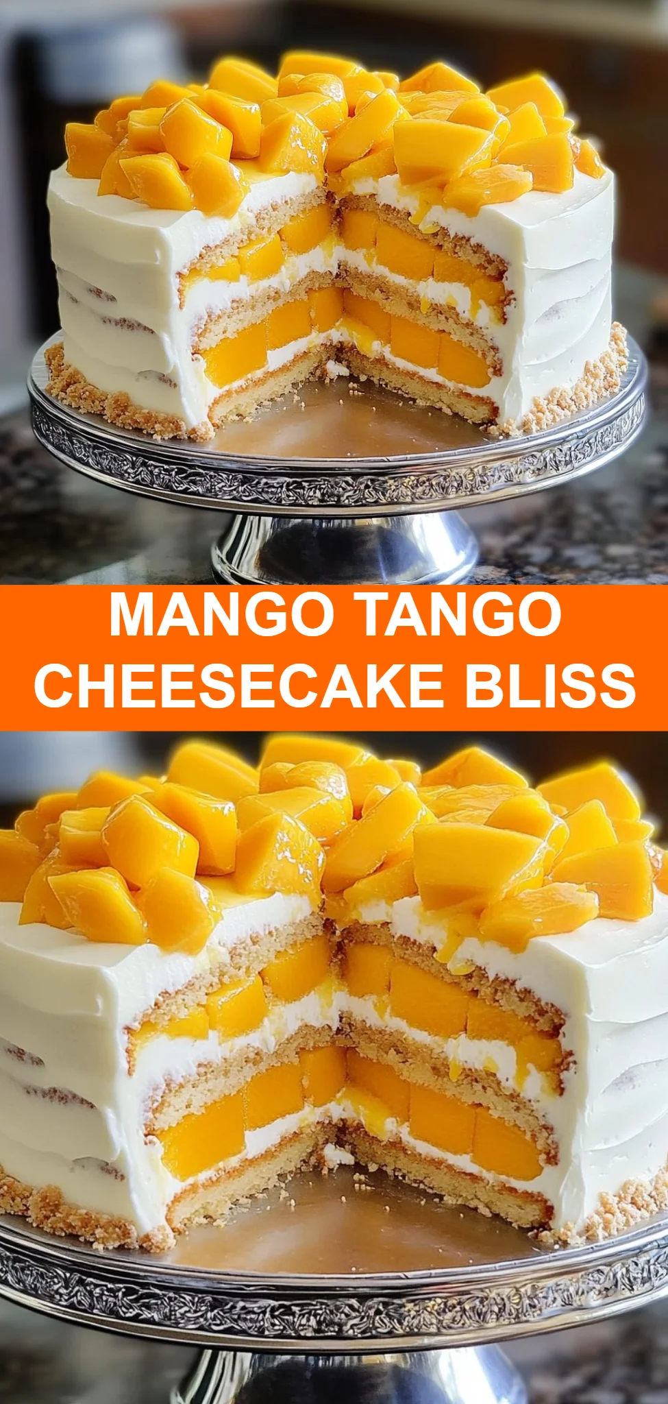 Mango Tango Cheesecake Bliss