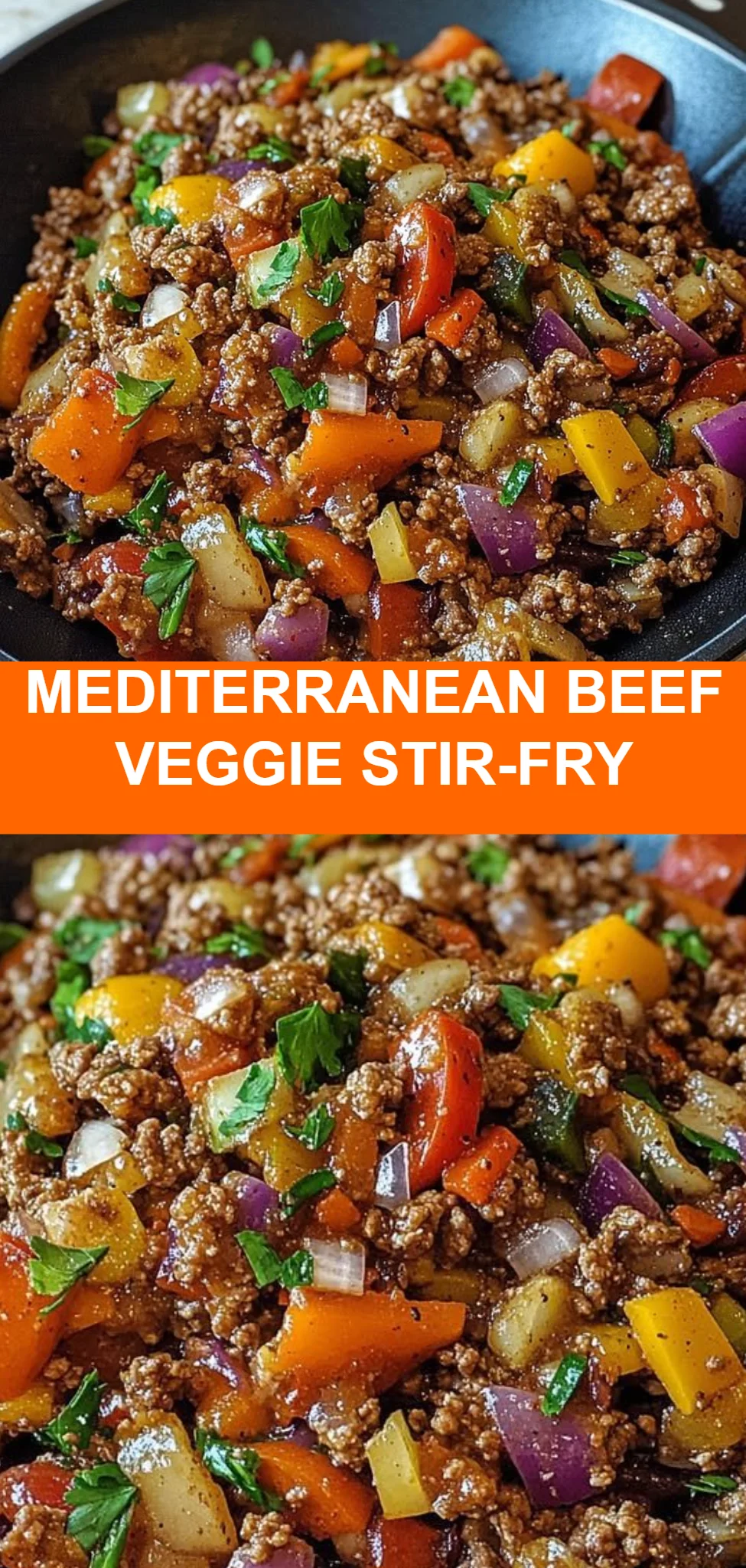 Mediterranean Beef Veggie Stir-Fry