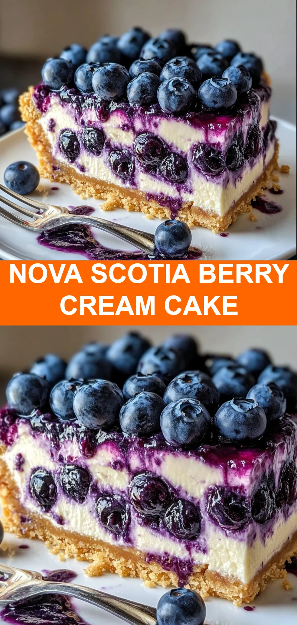 Nova Scotia Berry Cream Cake