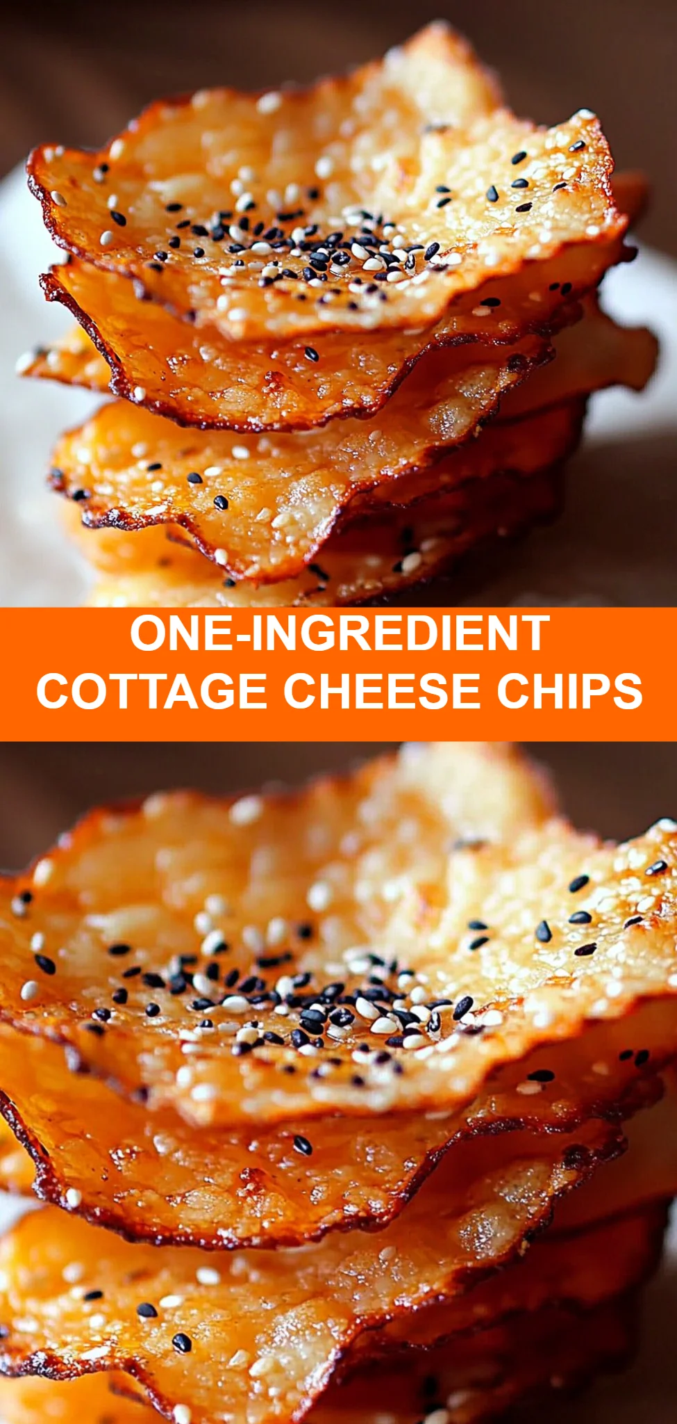 One-Ingredient Cottage Cheese Chips