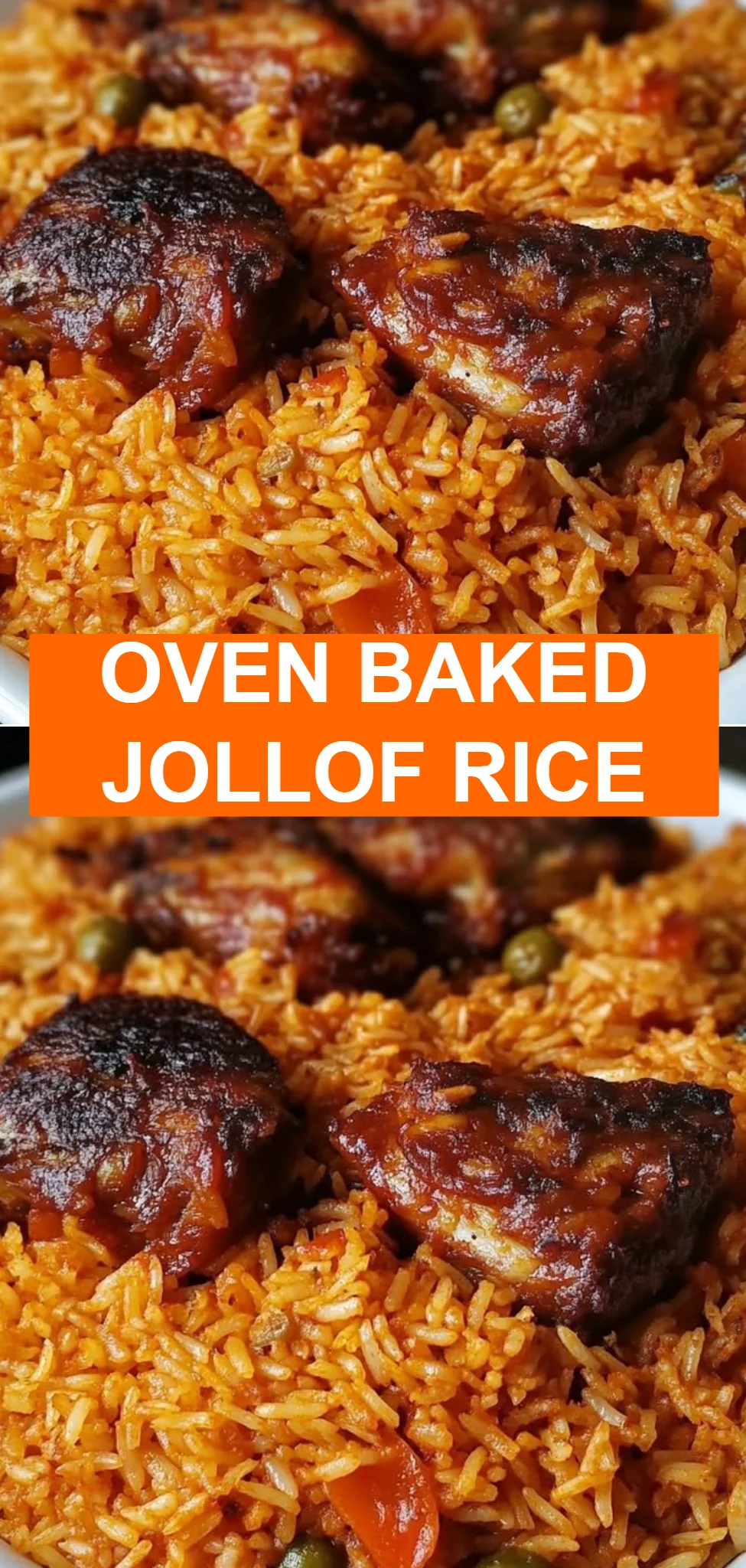 Oven Baked Jollof Rice