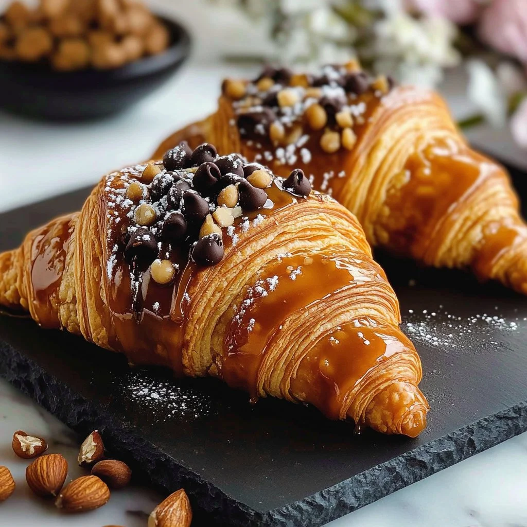Delicious cookie-croissant fusion pastry from Le Crookie in Paris
