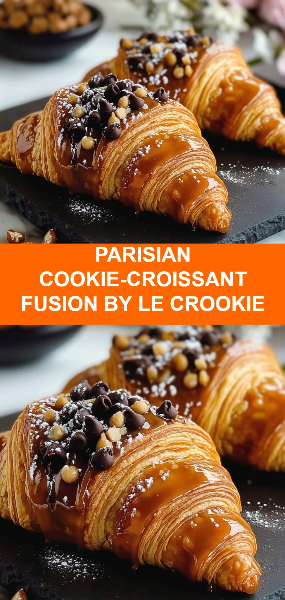 Parisian Cookie-Croissant Fusion by Le Crookie