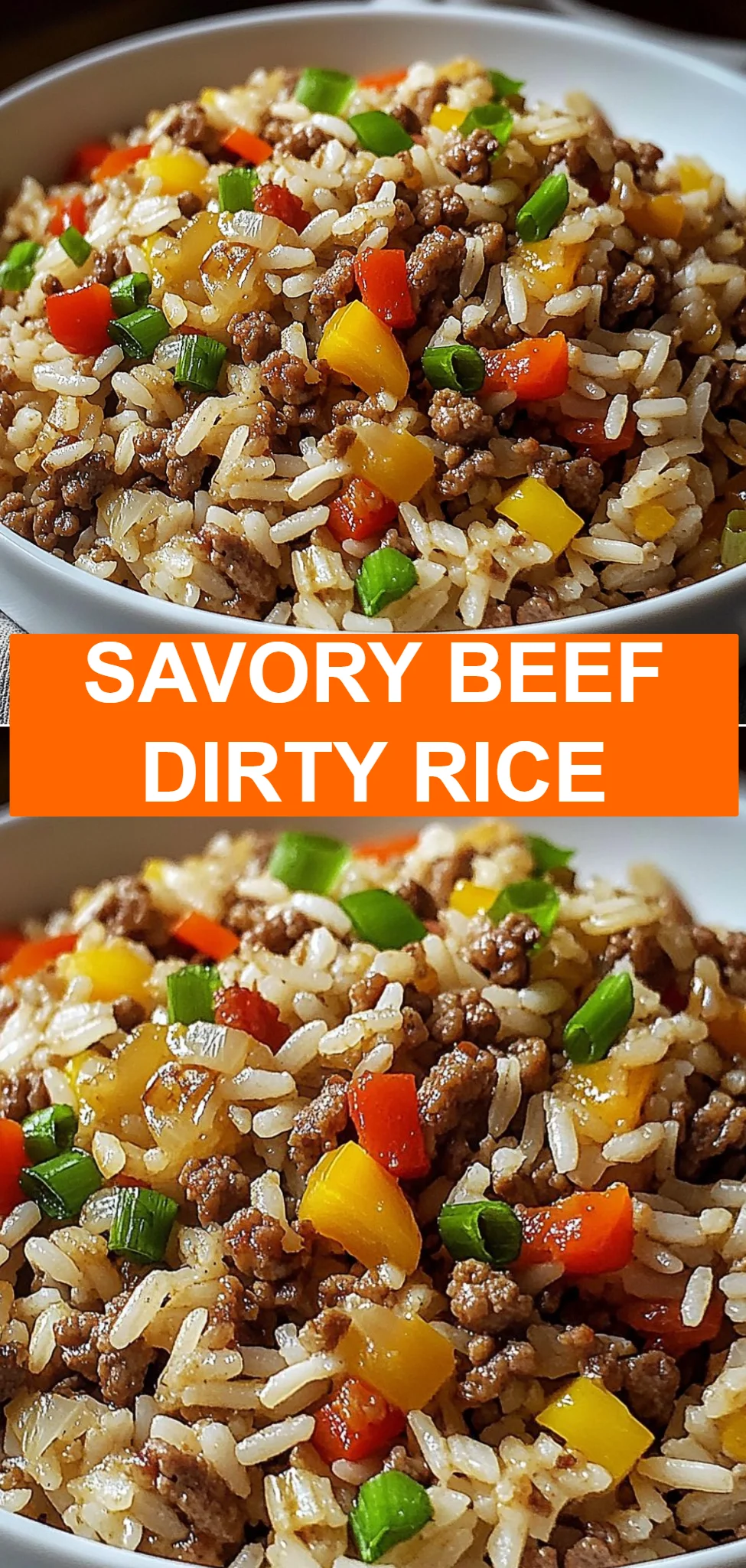 Savory Beef Dirty Rice