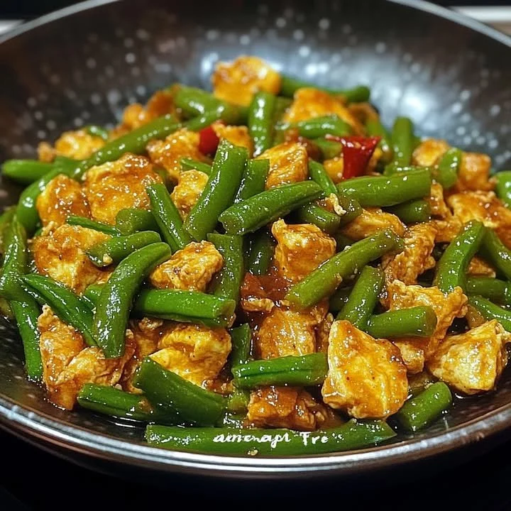 Silky egg ribbon stir-fry dish served with vegetables