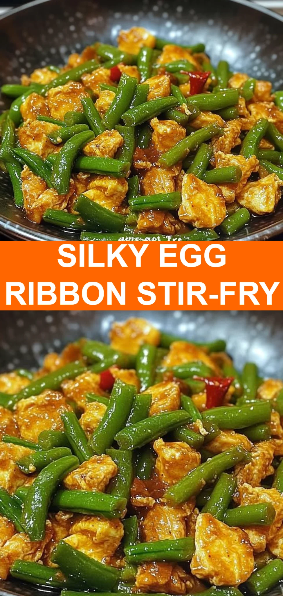 Silky Egg Ribbon Stir-Fry