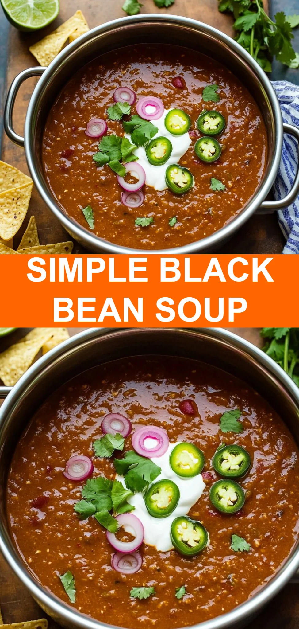 Simple Black Bean Soup