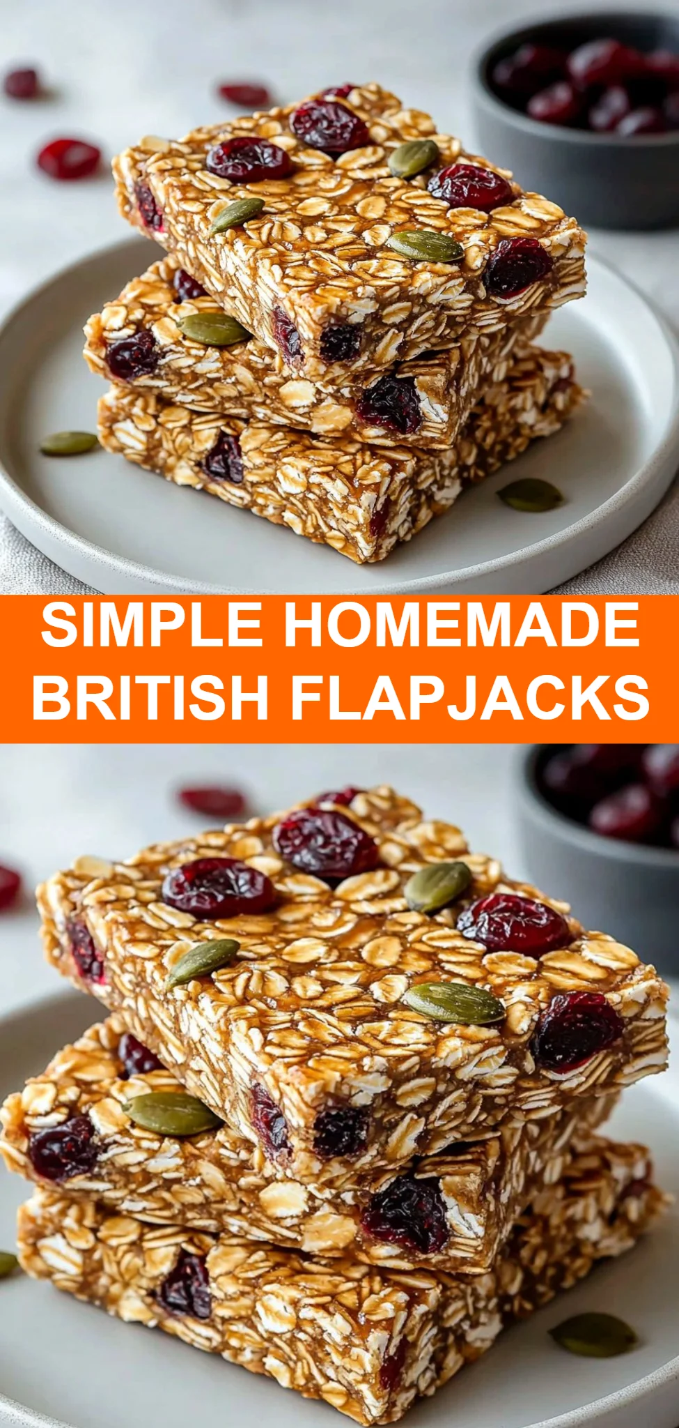 Simple Homemade British Flapjacks