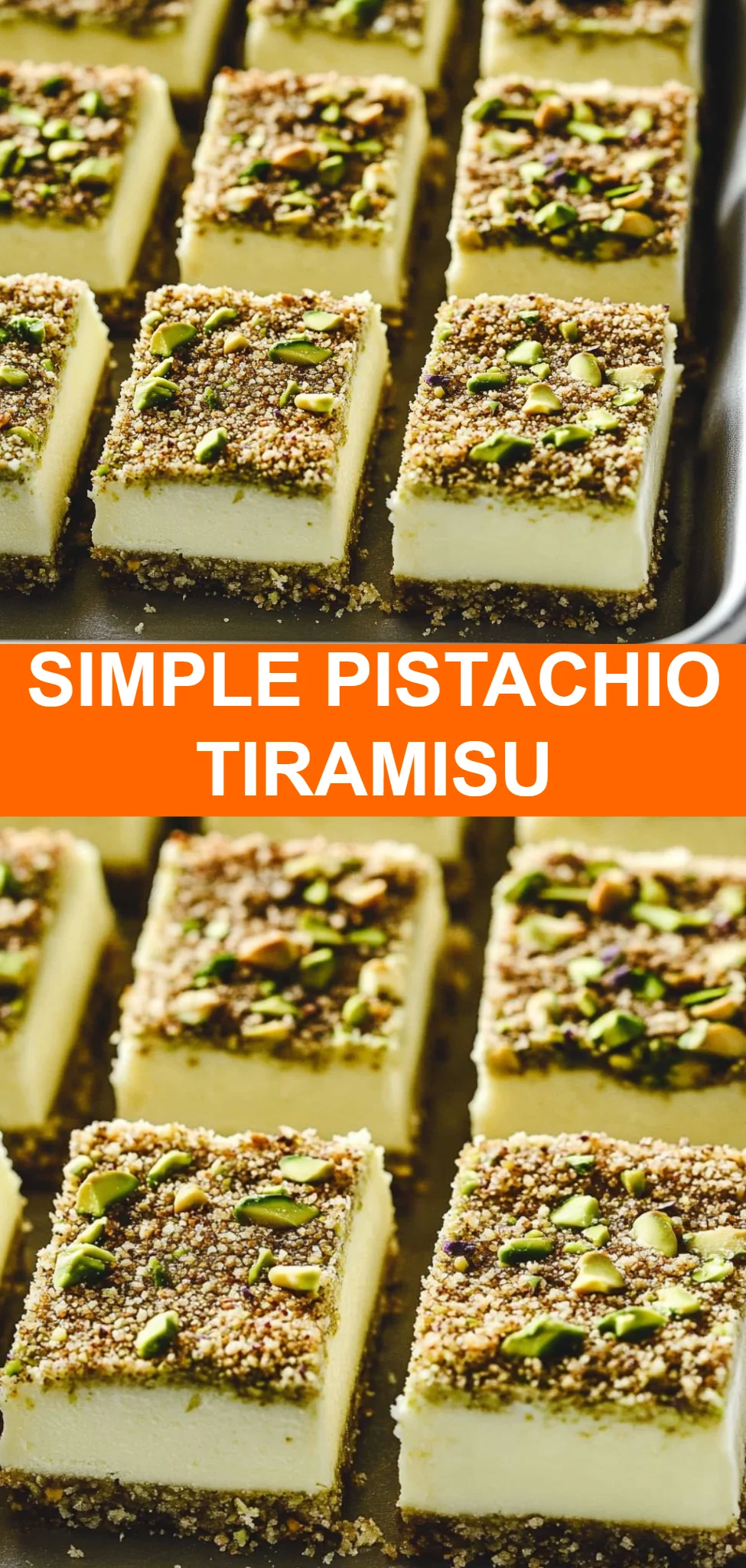 Simple Pistachio Tiramisu