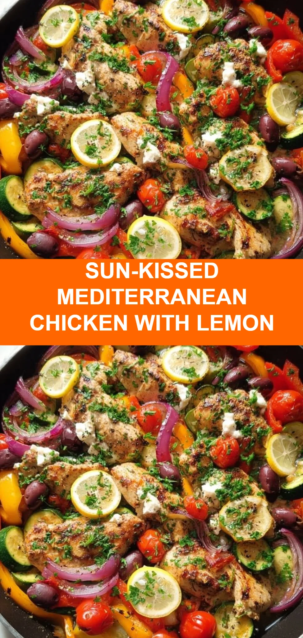 Sun-Kissed Mediterranean Chicken with Lemon