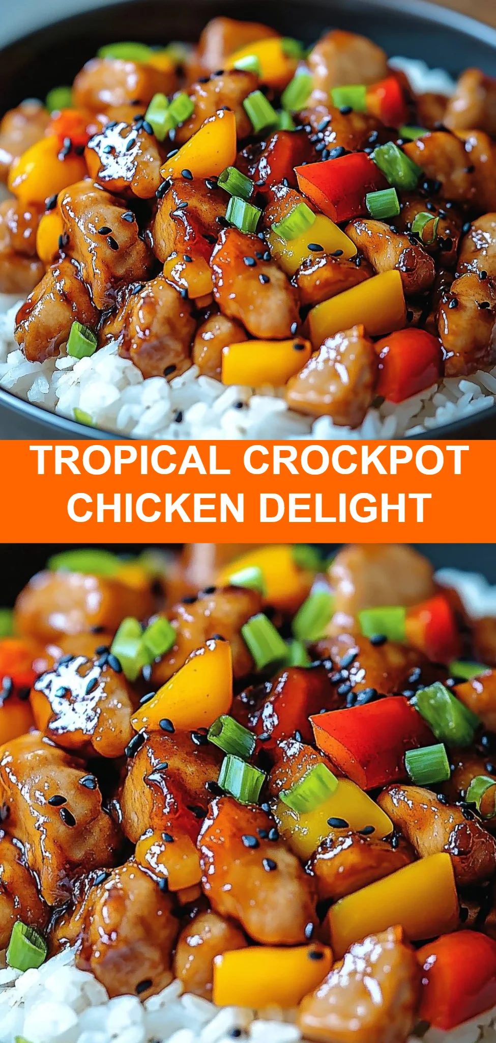 Tropical Crockpot Chicken Delight
