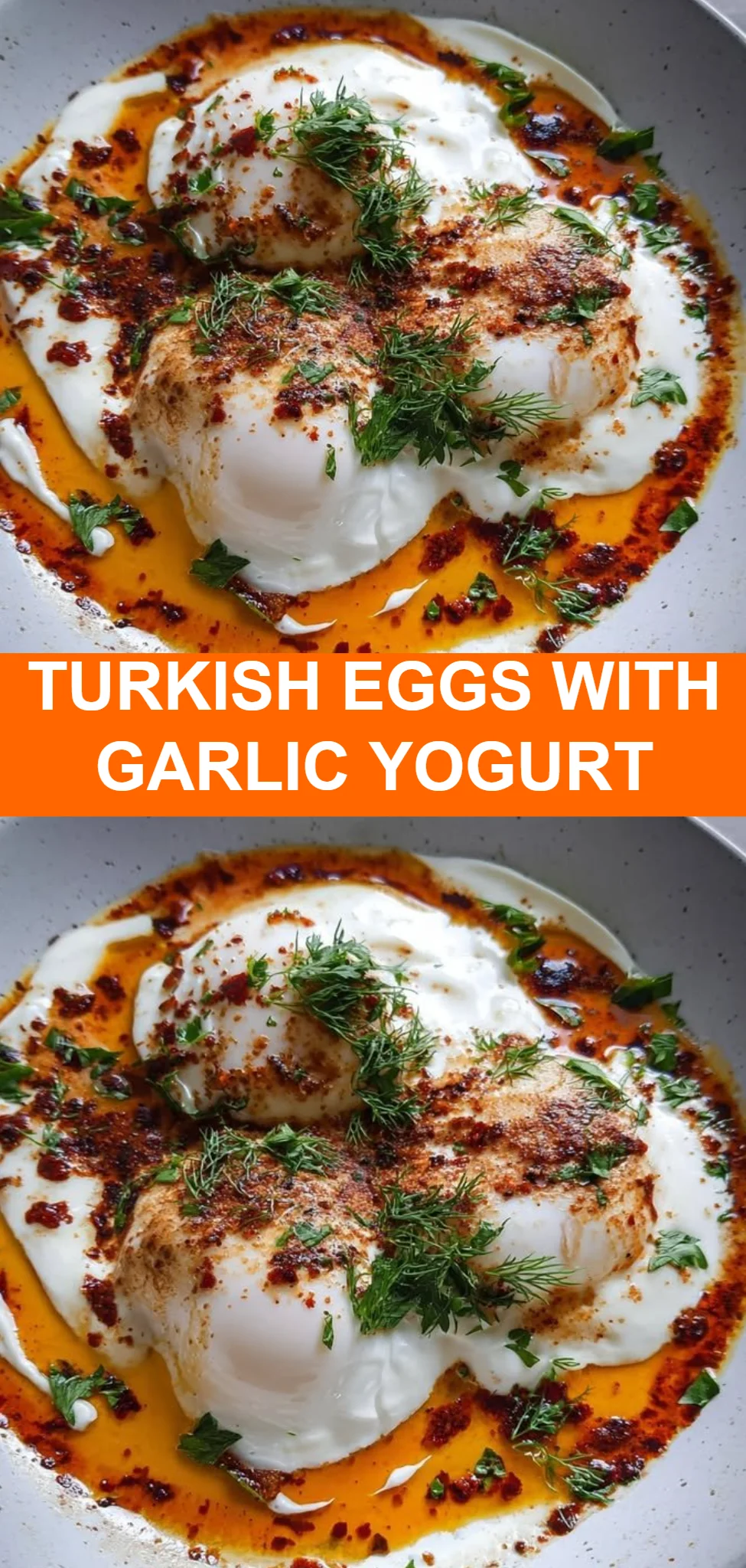 Turkish Eggs with Garlic Yogurt
