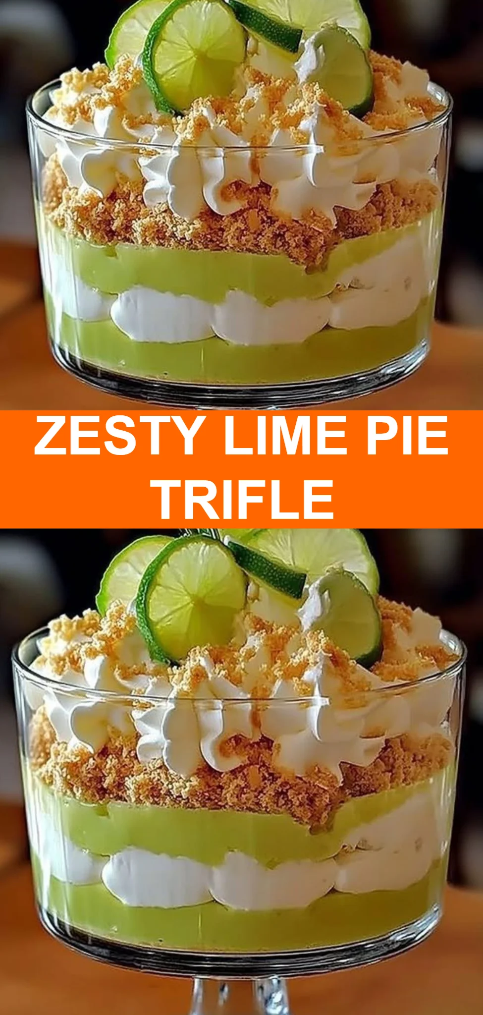 Zesty Lime Pie Trifle